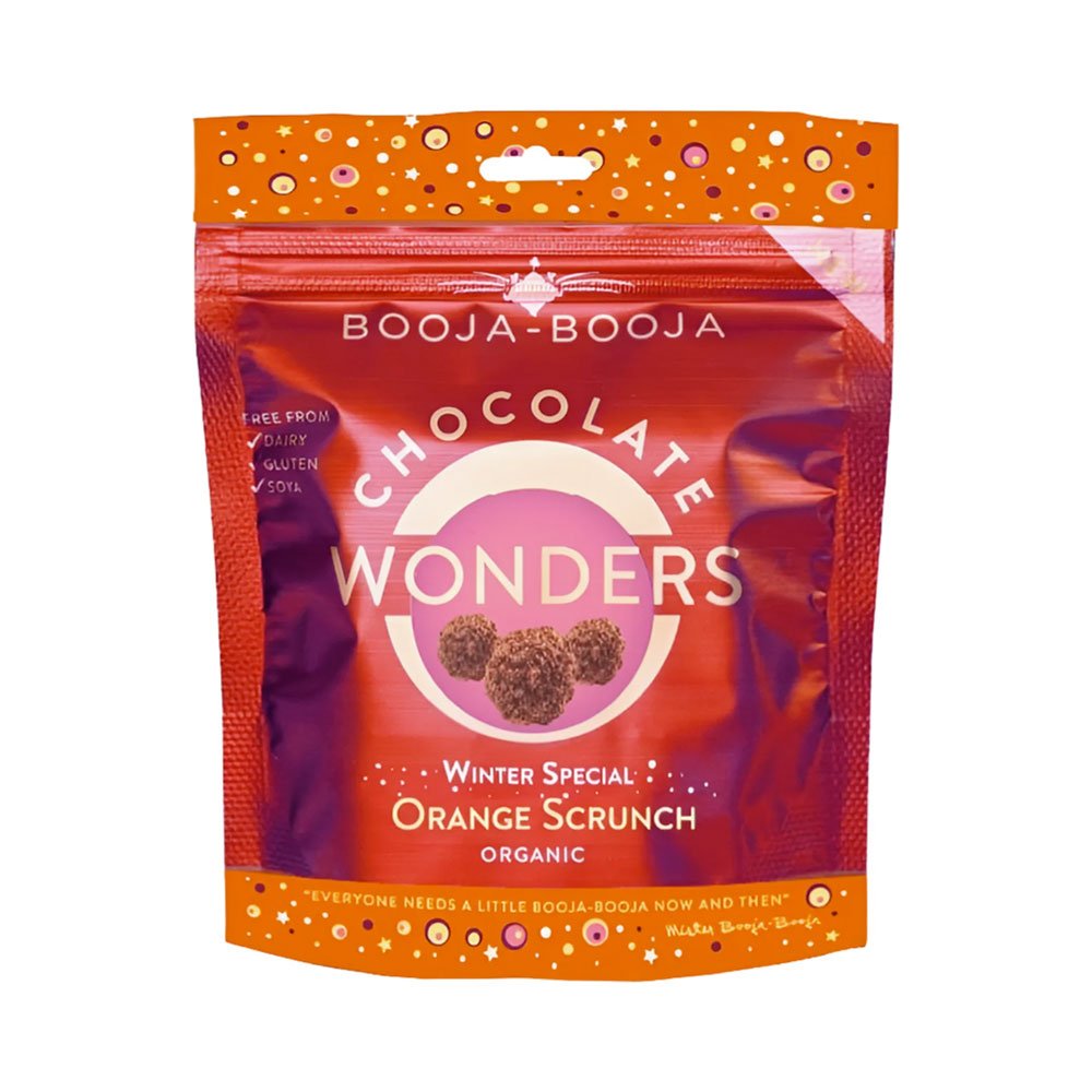 Organic Orange Scrunch - Chocolate Wonders Booja Booja 65g
