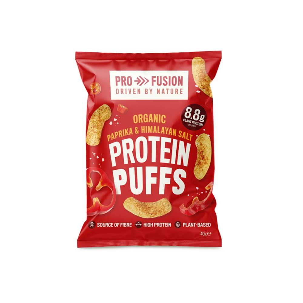 Organic Protein Puffs Paprika & Himalayan Salt Profusion 14x40g
