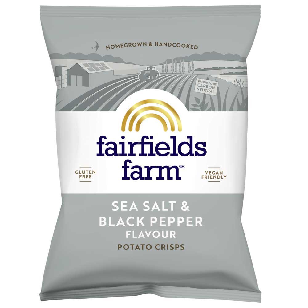 Sea Salt & Black Pepper Fairfields 150g Sea Salt & Black Pepper Fairfields 150g
