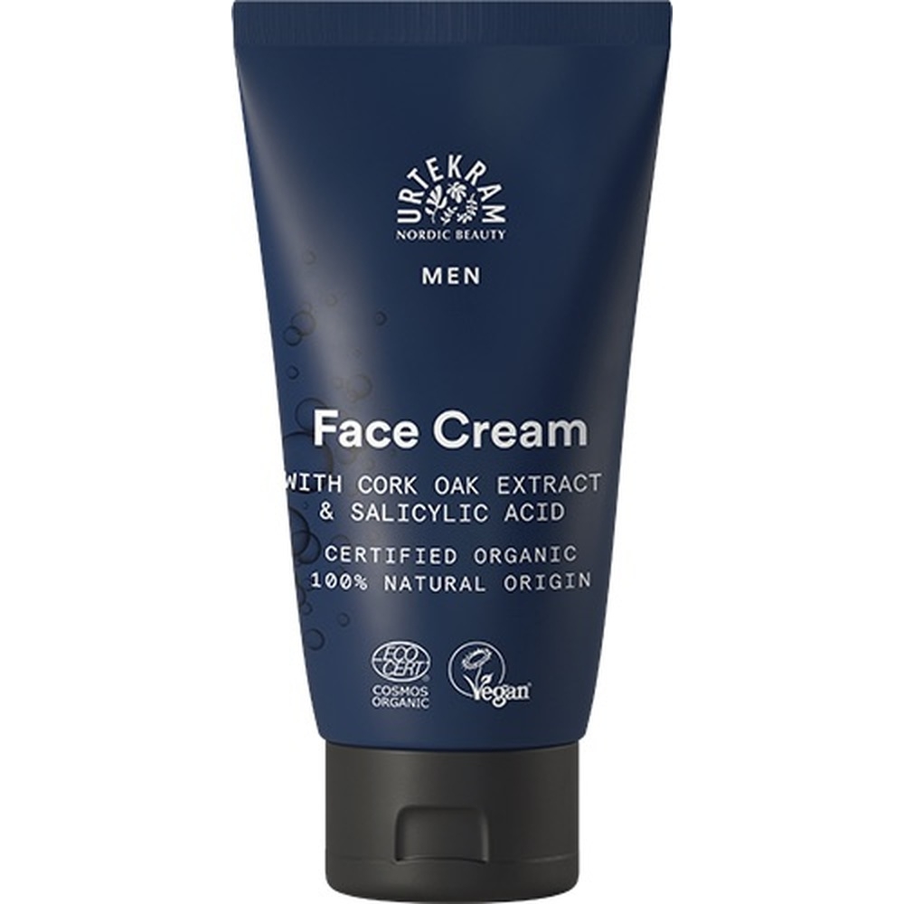 Organic Face Cream - Men's Urtekram 6x75ml Organic Face Cream - Men's Urtekram 6x75ml