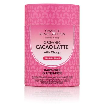 Organic Cacao Latte with Chaga - Barista Sweet Revolution 4x100g Organic Cacao Latte with Chaga - Barista Sweet Revolution 4x100g