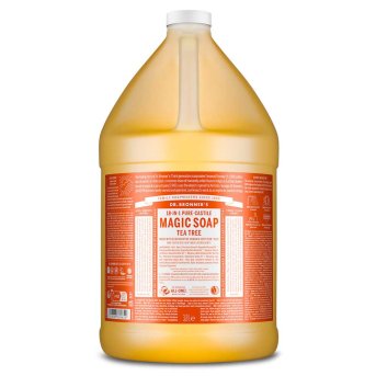 Organic Tea Tree Liquid Soap - single Dr. Bronner 3.79l Organic Tea Tree Liquid Soap - single Dr. Bronner 3.79l