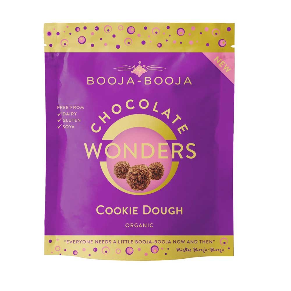 Organic Cookie Dough - Chocolate Wonders Booja Booja 8x65g
