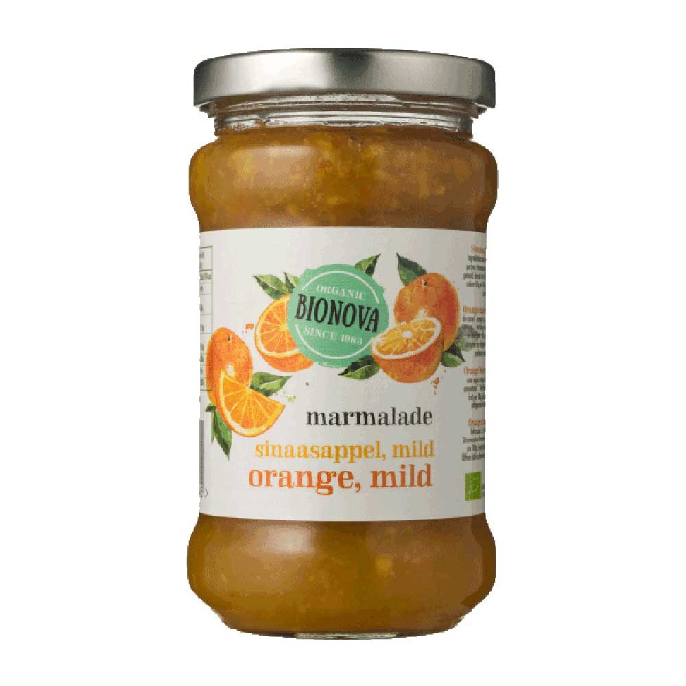 Organic Orange Marmalade - mild Bionova 340g