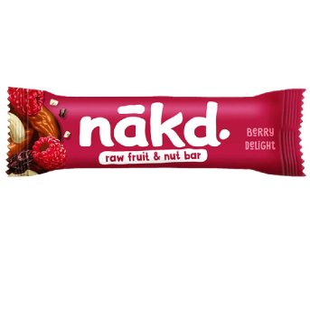 Berry Delight Raw Wholefood Bar Nakd 35g Berry Delight Raw Wholefood Bar Nakd 35g