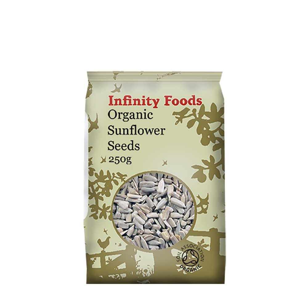 Organic Sunflower Seed - kernels Infinity Foods 250g