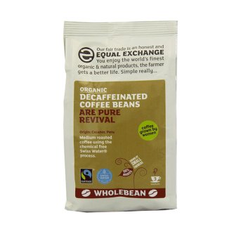 Organic Coffee Beans - decaffeinated - 3 Equal Exchange 200g Organic Coffee Beans - decaffeinated - 3 Equal Exchange 200g