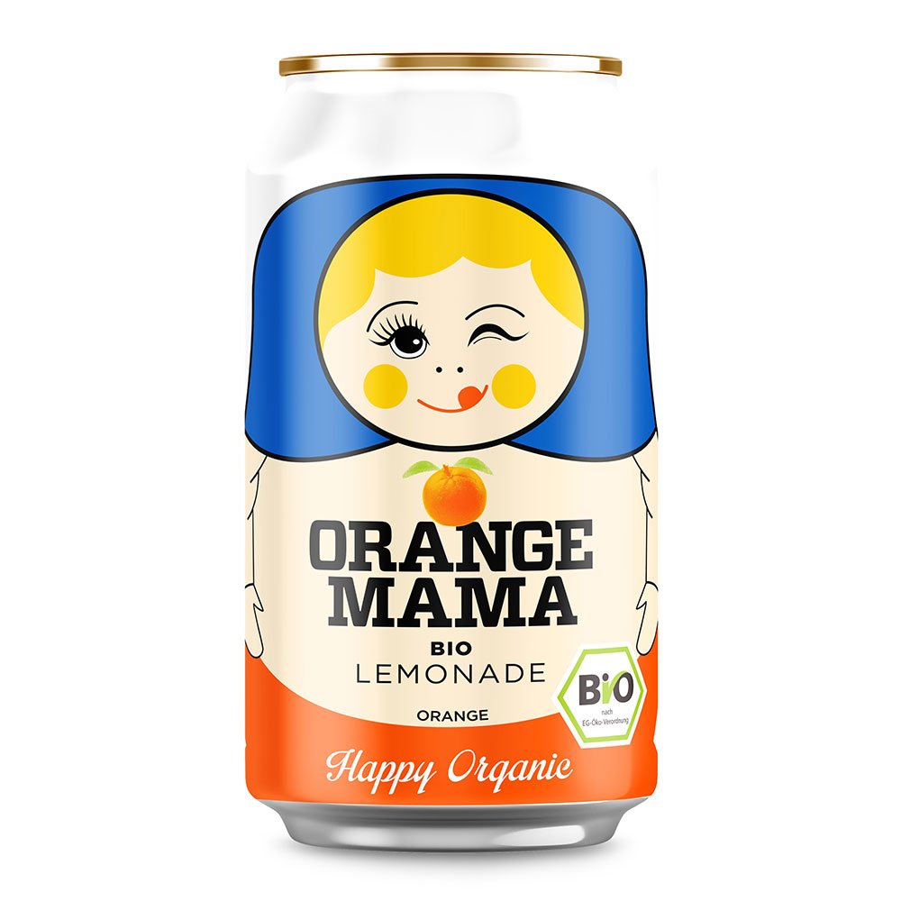 Organic Orange Mama - sparkling Drink Mamas 330ml