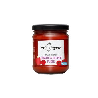 Organic Tomato & Pepper Purée Mr Organic 200g