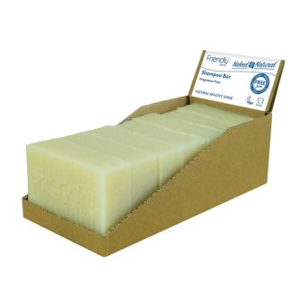 Shampoo Bar - Fragrance-free - Naked & Natural Friendly Soap 7x95g
