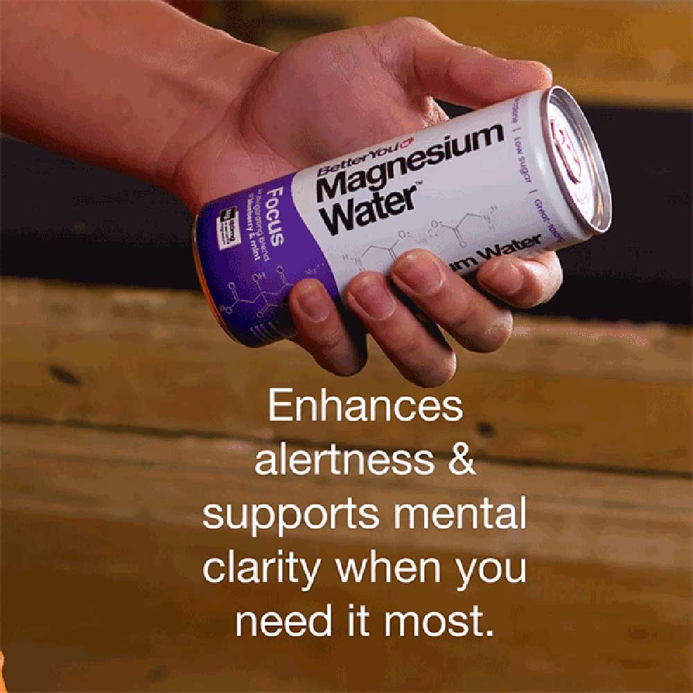 Magnesium Water Focus - blueberry & mint BetterYou 250ml