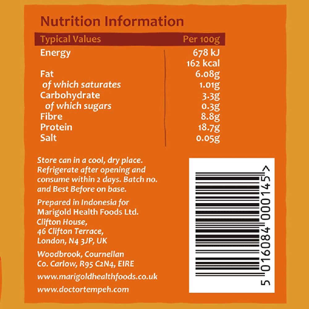 Tempeh Slices - canned