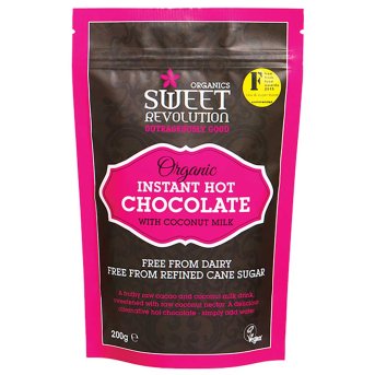 Organic Hot Chocolate - Instant Sweet Revolution 200g Organic Hot Chocolate - Instant Sweet Revolution 200g