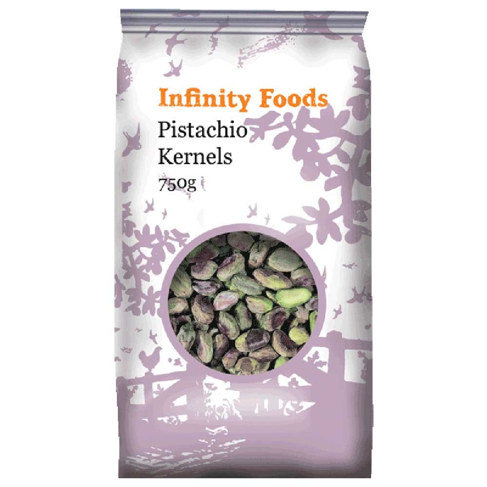 Pistachio Kernels - raw Infinity Foods 0.75kg