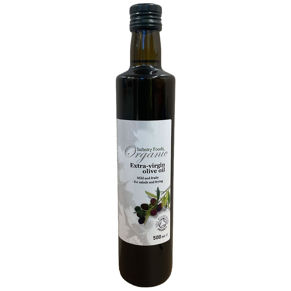 Organic Olive Oil - Extra Virgin - Greece - glass bottle Inf Organic Olive Oil - Extra Virgin - Greece - glass bottle Inf