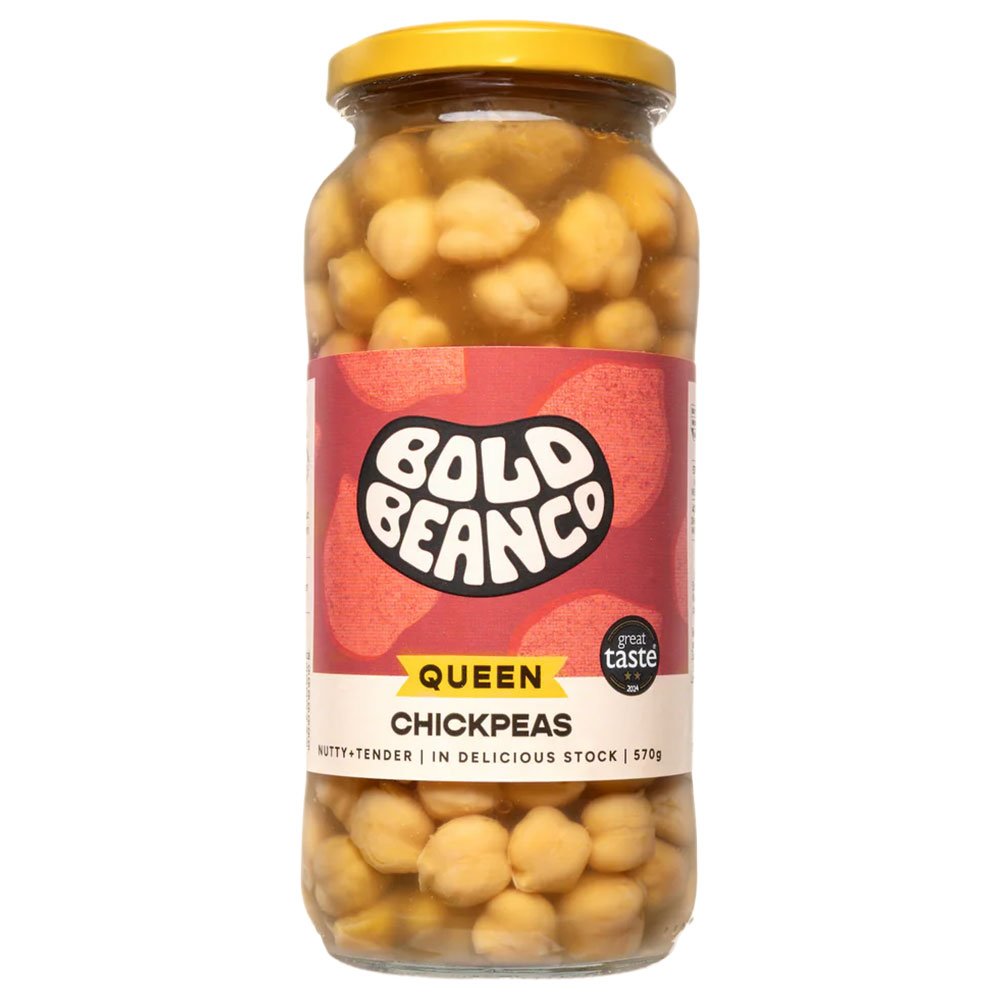 Queen Chickpeas Bold Bean Co 570g