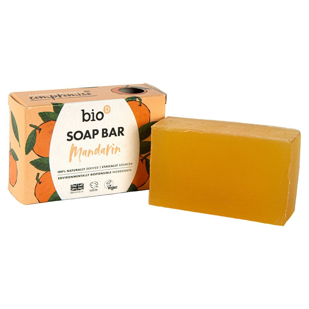 Mandarin Boxed Soap Bar Bio-D 20x90g Mandarin Boxed Soap Bar Bio-D 20x90g