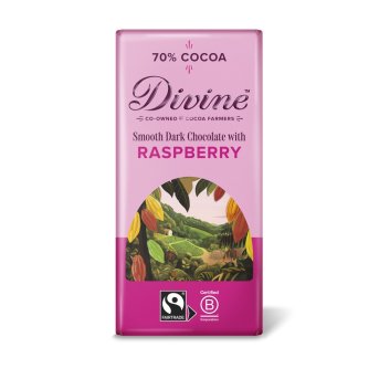 Raspberry Dark Chocolate Divine 15x90g Raspberry Dark Chocolate Divine 15x90g