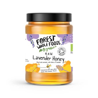 Organic Raw Lavender Honey Forest Whole Foods 6x500g Organic Raw Lavender Honey Forest Whole Foods 6x500g