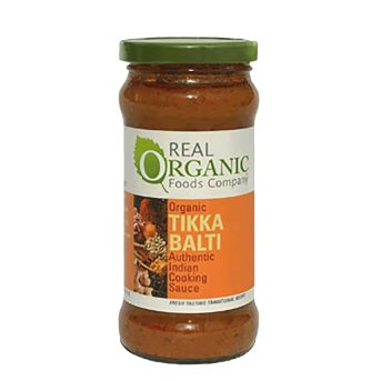 Organic Tikka Balti Cooking Sauce Real Organic 350g