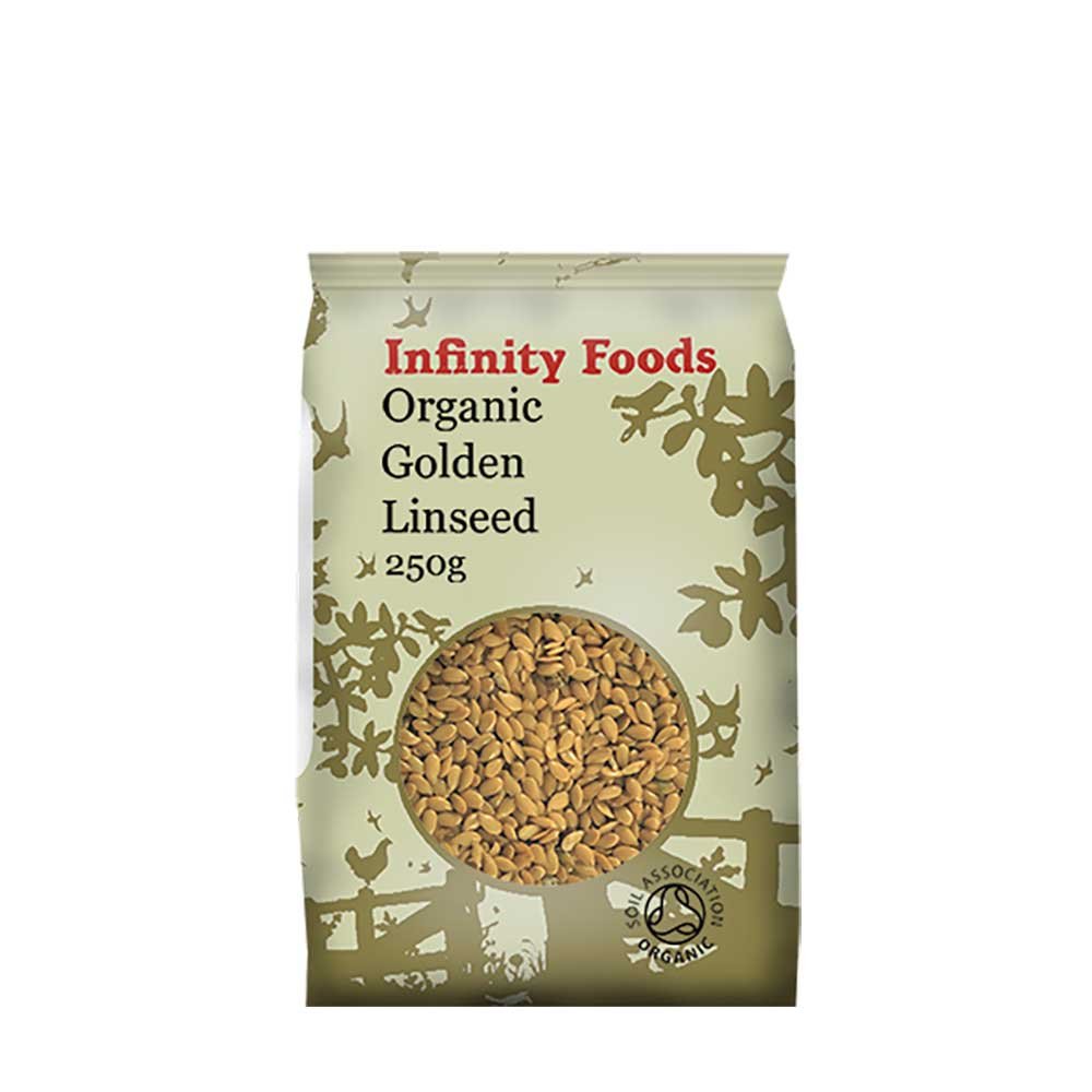 Organic Linseed Gold Infinity Foods 250g