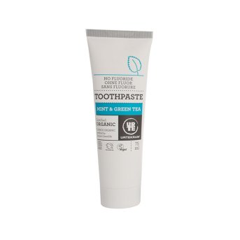 Organic Mint with Green Tea Toothpaste Urtekram 6x75ml Organic Mint with Green Tea Toothpaste Urtekram 6x75ml
