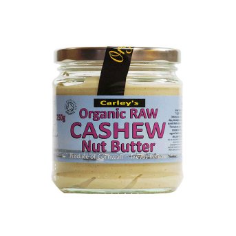 Organic Raw Cashew Butter Carley's 250g