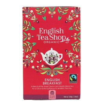 Organic English Breakfast Tea Bags - FT English Tea Shop 20b