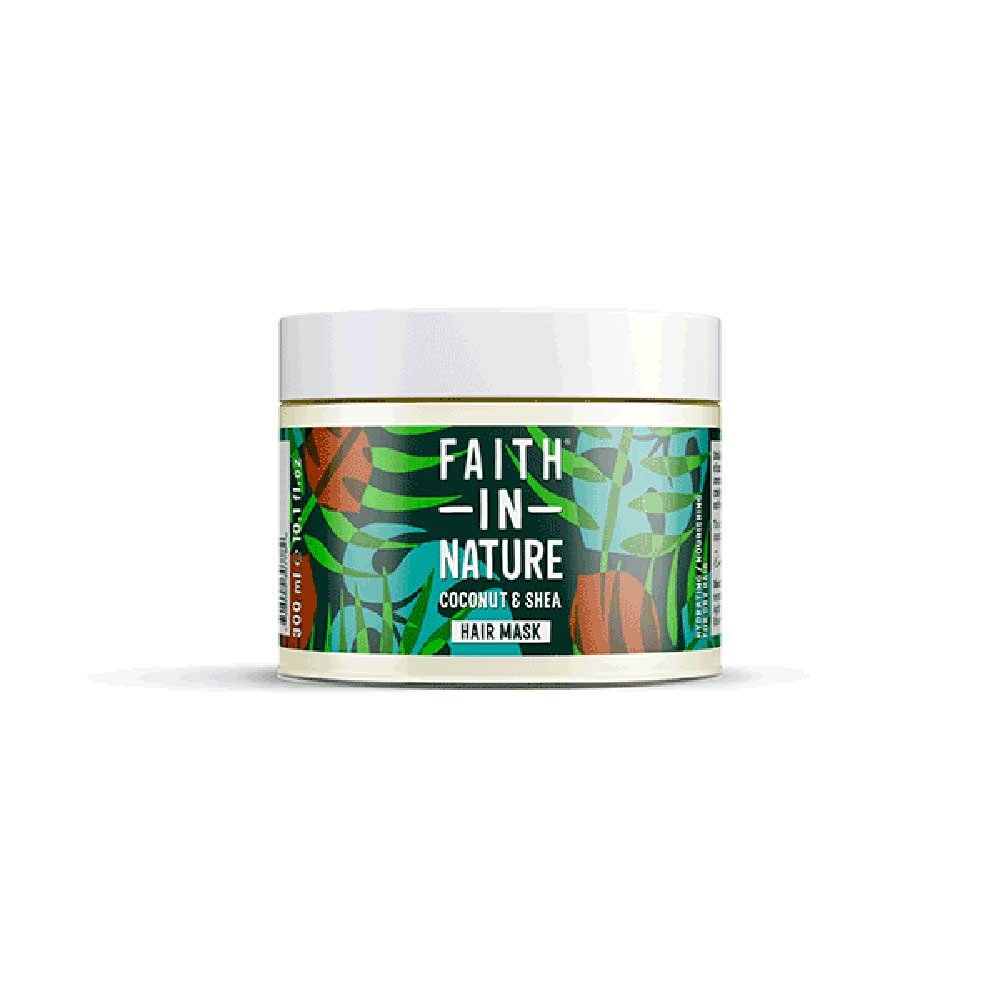 Coconut & Shea Hydrating Hair Mask Faith in Nature 300ml Coconut & Shea Hydrating Hair Mask Faith in Nature 300ml