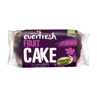 Organic Fruit Cake - Sprouted Everfresh 350g Organic Fruit Cake - Sprouted Everfresh 350g
