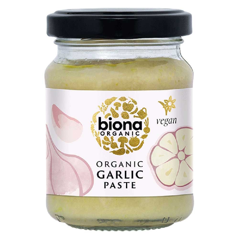 Organic Garlic Paste Biona 130g