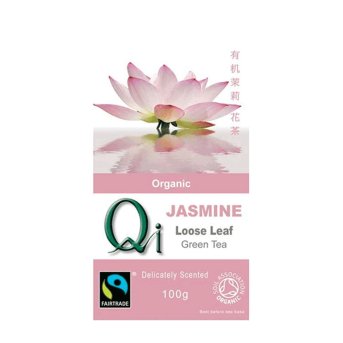 Organic Jasmine Loose Leaf Green Tea Qi 100g