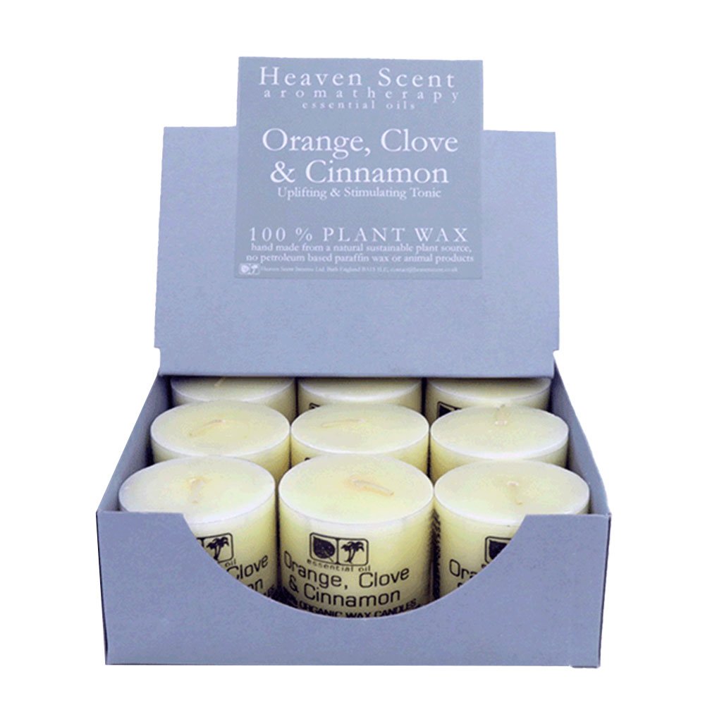 Orange & Clove Essential Oil Candles Heaven Scent 2"x2"