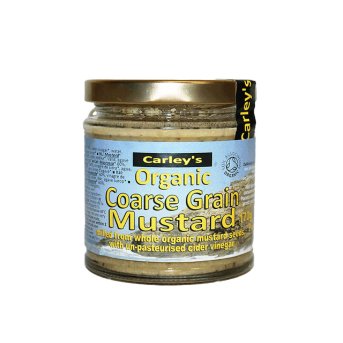 Organic Coarse Grain Mustard Carley's 170g Organic Coarse Grain Mustard Carley's 170g