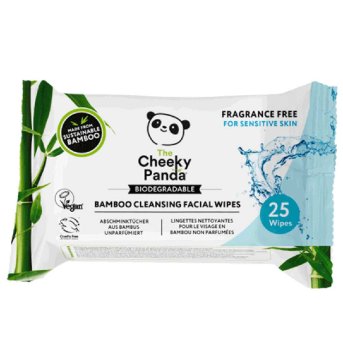 Cleansing Facial Wipes Cheeky Panda 25pack