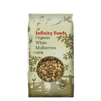 Organic Mulberries - white Infinity Foods 250g