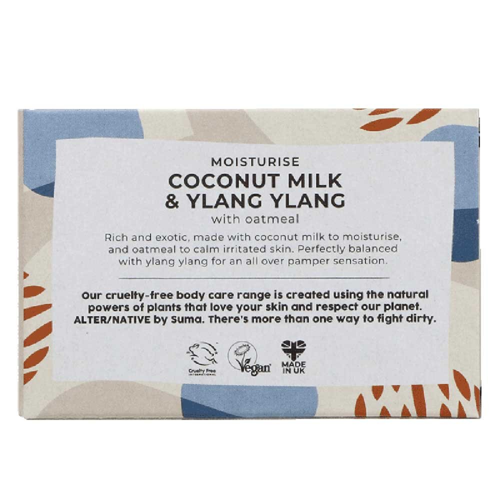 Coconut Milk & Ylang Ylang - boxed soap Alter-Native by Suma Coconut Milk & Ylang Ylang - boxed soap Alter-Native by Suma