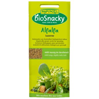 Organic Alfalfa Seeds A. Vogel 12x40g Organic Alfalfa Seeds A. Vogel 12x40g