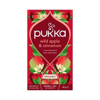 Organic Wild Apple Cinnamon with Ginger Pukka 20bgs Organic Wild Apple Cinnamon with Ginger Pukka 20bgs