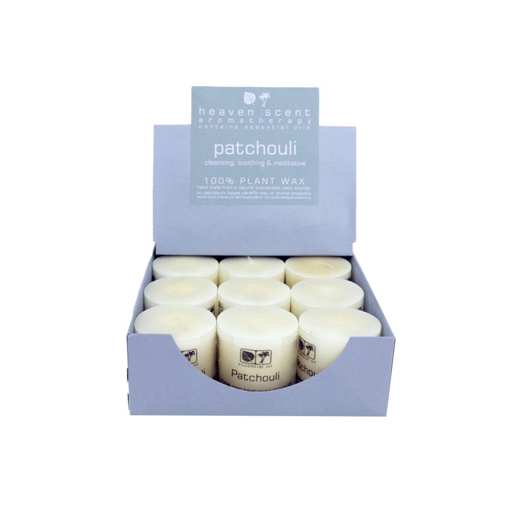 Patchouli Essential Oil Candles Heaven Scent 2"x2"