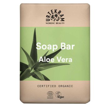 Organic Soap Bar - Aloe Vera Urtekram 12x100g Organic Soap Bar - Aloe Vera Urtekram 12x100g