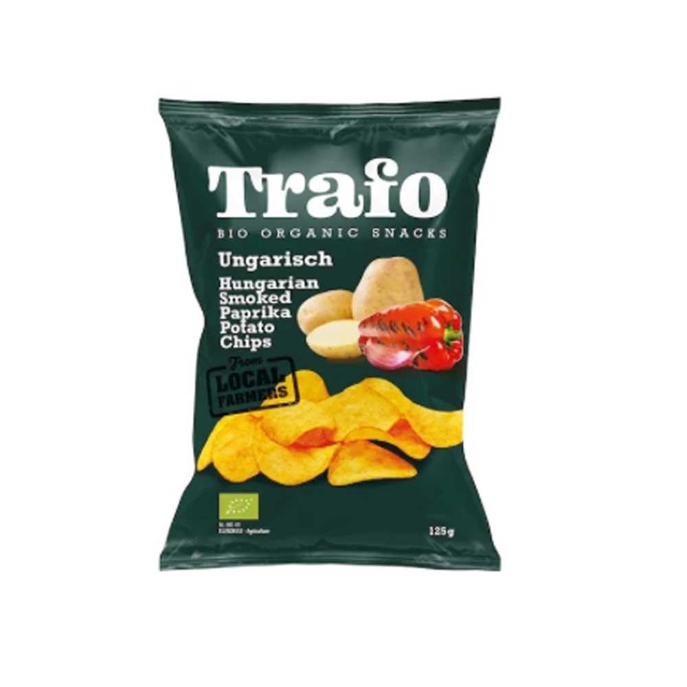 Organic Hungarian Paprika Crisps Yakso 12x125g