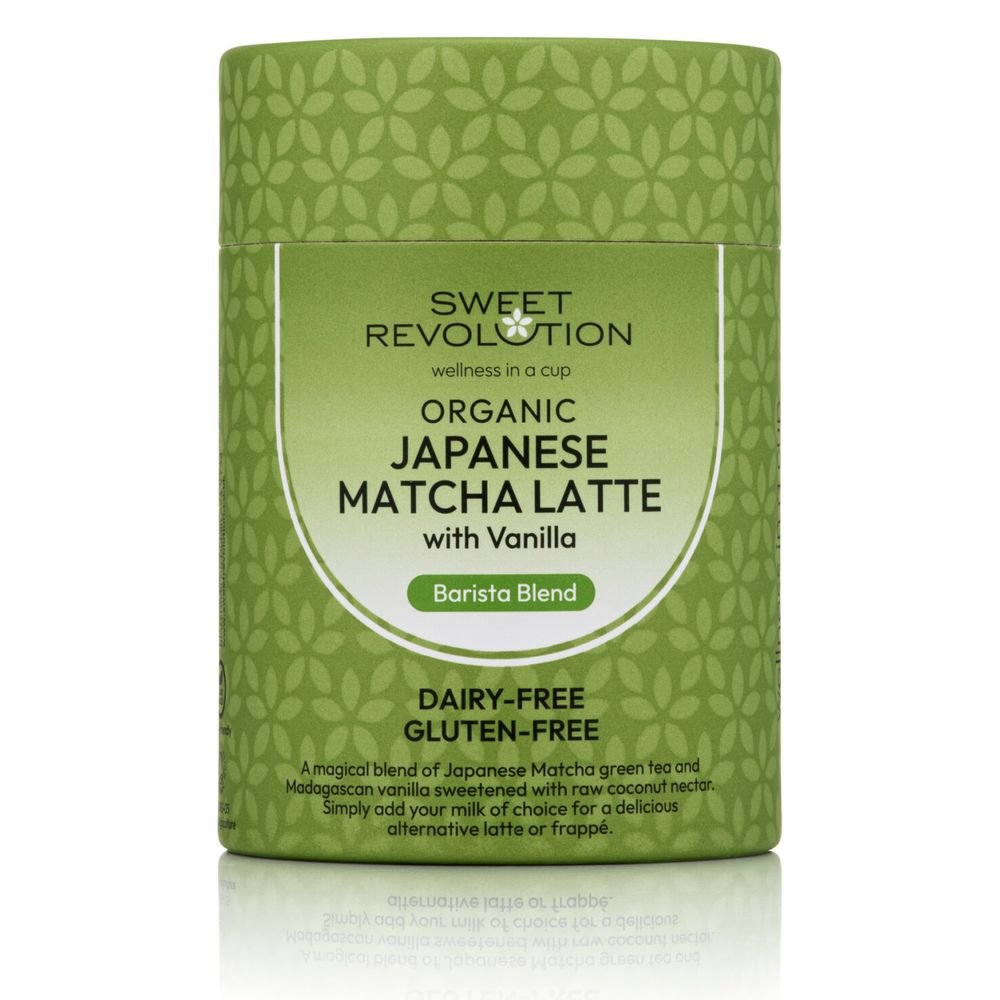 Organic Matcha Latte with vanilla - Barista Sweet Revolution 4x100g