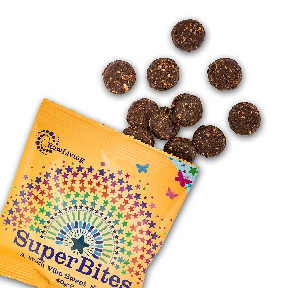 Organic Super Bites Raw Living 8x40g Organic Super Bites Raw Living 8x40g