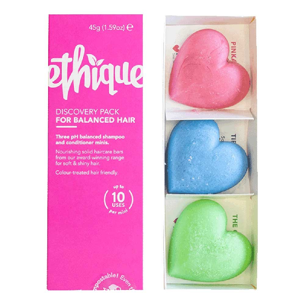 3 Bar Discovery Pack - Balanced Hair Ethique 45g 3 Bar Discovery Pack - Balanced Hair Ethique 45g