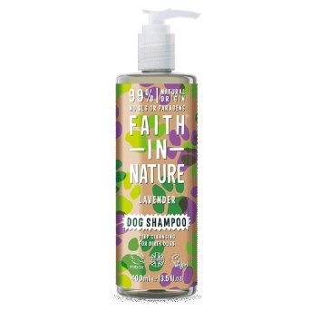 Lavender Dog Shampoo - deep cleaning Faith in Nature 400ml Lavender Dog Shampoo - deep cleaning Faith in Nature 400ml