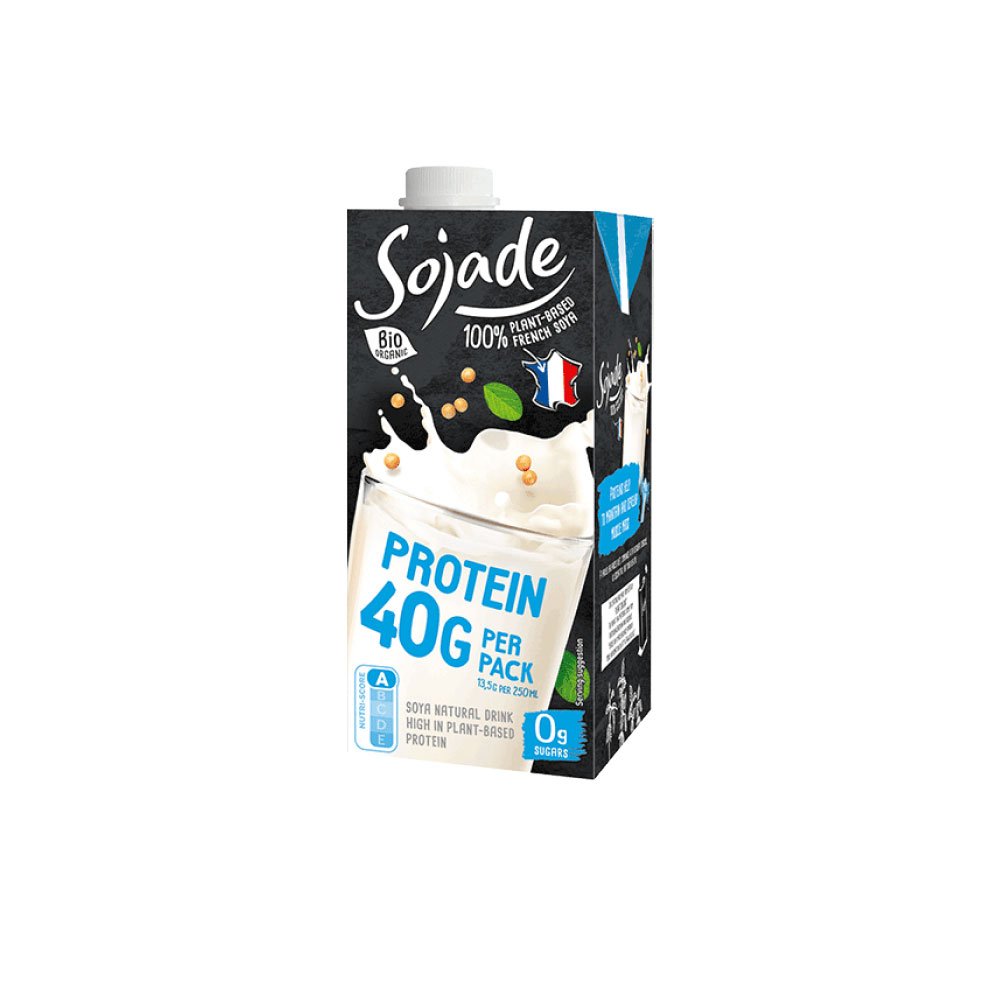 Organic Soya Protein - unsweetened Sojade 750ml Organic Soya Protein - unsweetened Sojade 750ml
