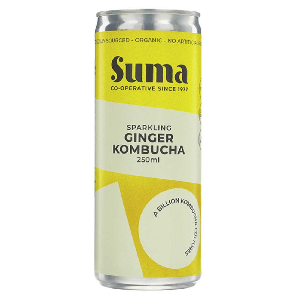 Organic Ginger Kombucha Suma 250ml