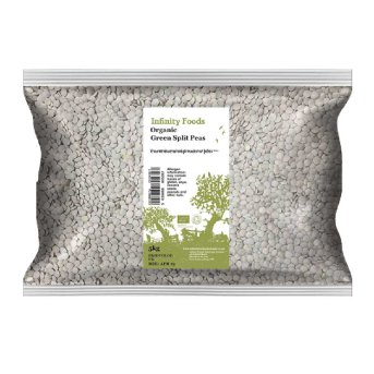 Organic Green Split Peas - Italy Infinity Foods 5kg Organic Green Split Peas - Italy Infinity Foods 5kg