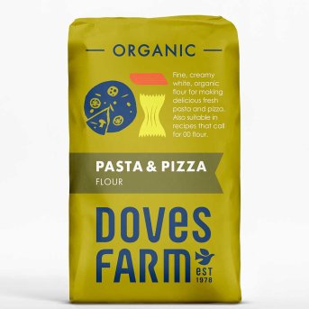 Organic Pasta & Pizza Flour Doves Farm 5x1kg Organic Pasta & Pizza Flour Doves Farm 5x1kg